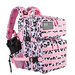 LHI 25L Tactical Backpack for Women Fitness Athlete Gym Out Bag Small Outdoor Sports Travel Rucksack with Bottle Holder