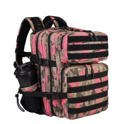 LHI 25L Tactical Backpack for Women Fitness Athlete Gym Out Bag Small Outdoor Sports Travel Rucksack with Bottle Holder