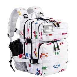 LHI 25L Tactical Backpack for Women Fitness Athlete Gym Out Bag Small Outdoor Sports Travel Rucksack with Bottle Holder