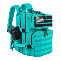 LHI 25L Tactical Backpack for Women Fitness Athlete Gym Out Bag Small Outdoor Sports Travel Rucksack with Bottle Holder