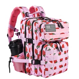 LHI 25L Tactical Backpack for Women Fitness Athlete Gym Out Bag Small Outdoor Sports Travel Rucksack with Bottle Holder