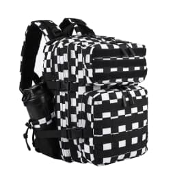LHI 25L Tactical Backpack for Women Fitness Athlete Gym Out Bag Small Outdoor Sports Travel Rucksack with Bottle Holder