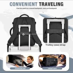 Ryanair 40x30x20 Luggage Cabin Bag, 40x30x20 Bag Men Women 15.6inch Laptop Bag Business Travel Backpack,College School Backapck