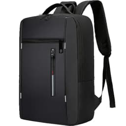 Commuter Waterproof Laptop Backpack Slim Splicing Design Computer Rucksack Lightweight Business Travel Daypack For Men