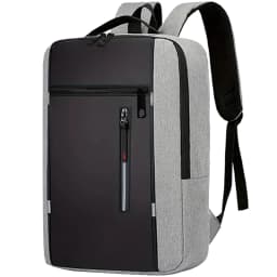 Commuter Waterproof Laptop Backpack Slim Splicing Design Computer Rucksack Lightweight Business Travel Daypack For Men