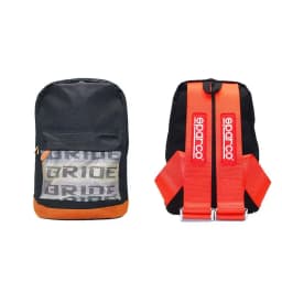 New SPARCO backpack, universal car seatbelt backpack, leather canvas material, motorcycle bag, black laptop backpack