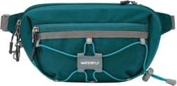 WATERFLY 1.5L Lightweight Fanny Pack: RFID Blocking, Anti-Theft, Water Resistant Crossbody Bag for Travel, EDC
