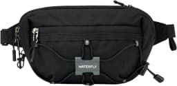 WATERFLY 1.5L Lightweight Fanny Pack: RFID Blocking, Anti-Theft, Water Resistant Crossbody Bag for Travel, EDC