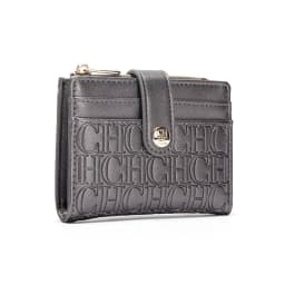 CH Luxury Brand Classic Square Design Wallet Fashion Button Classic Small and Lightweight Luxury Women's Folding Wallet