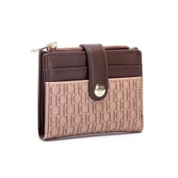 CH Luxury Brand Classic Square Design Wallet Fashion Button Classic Small and Lightweight Luxury Women's Folding Wallet