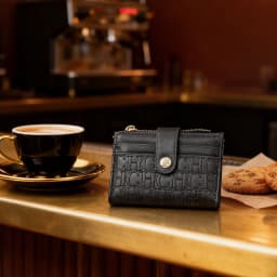 CH Luxury Brand Classic Square Design Wallet Fashion Button Classic Small and Lightweight Luxury Women's Folding Wallet