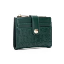 CH Luxury Brand Classic Square Design Wallet Fashion Button Classic Small and Lightweight Luxury Women's Folding Wallet