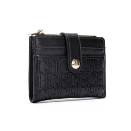 CH Luxury Brand Classic Square Design Wallet Fashion Button Classic Small and Lightweight Luxury Women's Folding Wallet