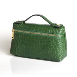TOPHIIGH Newly Handbag Fashion Portable Make Up Bag For Women Clutch Snake Red Coffee Ladies Hand Bag Purse Ins Hot Selling