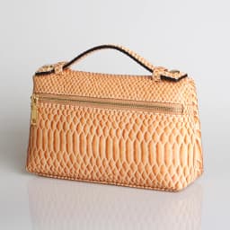 TOPHIIGH Newly Handbag Fashion Portable Make Up Bag For Women Clutch Snake Red Coffee Ladies Hand Bag Purse Ins Hot Selling