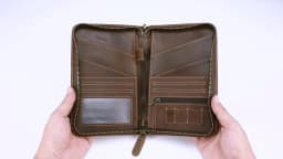 Passport Holder for Travel Family with Strap Genuine Leather RFID Blocking Travel Document Organizer Wallet with Pen Holder