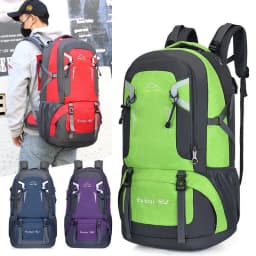 Large Capacity Travel Backpack 40l 60l Waterproof Back Pack Laptop Bag For Men Women Outdoor Travel Hiking Sports Business Trip