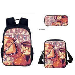 Forsaken Gubby 3 Piece Backpack Lunch Bag Pencil Case Set Kids School Bookbag For Boys Girls Teens Cute Birthday Gift