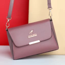 JINGPIN Faux Leather Crossbody Bag Women’s Stylish Shoulder Purse Versatile, Durable, Perfect for Daily Commute & Casual Outings