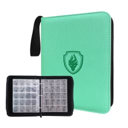 220 Slots Coin Collector Book Zipper PU Coin Storage Album Portable Coin Protector for Collection Display