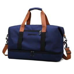 Expandable Travel Duffle Bag for Women, Sports Handbag, Fitness Bag, Large Capacity, One Shoulder Weekend Overnight Bag