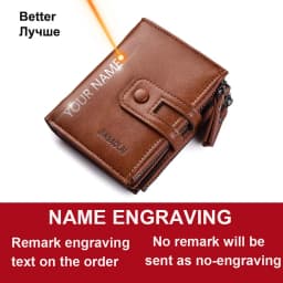Men Wallets Short PU Leather Double Zipper Hasp Men Purses Card Holder Coin Pocket Vintage High Quality Brand Men Wallets