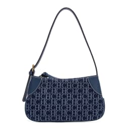 CHCH Women's Handbag 2025 Summer Cowboy Splicing Design Phone Bag Simple Commuter Underarm Bag Wallet