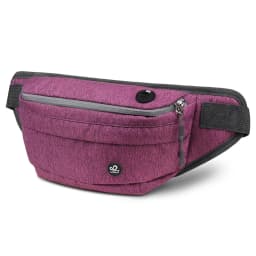 WATERFLY Fanny Pack Waist Bag For Men Women Water Resistant Large Hiking Belt Bags Shoulder Crossbody For Running Walking