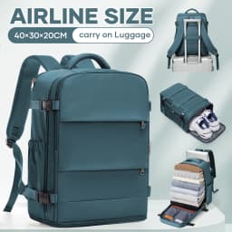Hand Luggage Ryanair 40x30x20 Travel Backpack Carry-on Bag Aircraft Cabin max wizz air Backpack, Women's Men's Notebook Backpack