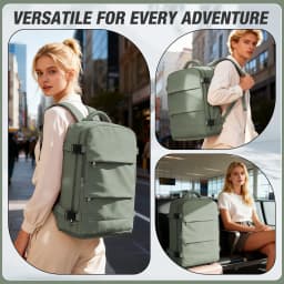 Hand Luggage Ryanair 40x30x20 Travel Backpack Carry-on Bag Aircraft Cabin max wizz air Backpack, Women's Men's Notebook Backpack