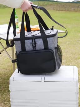 14L Portable Thermal Lunch Bag Food Box Durable Waterproof Cooler Ice Insulated Case Camping Oxford Dinner Backpacks Icebox