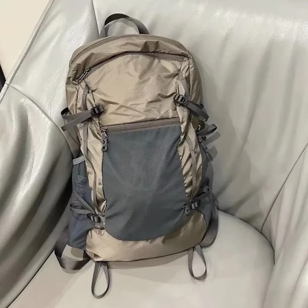 Portable Ultra-Light Travel Backpack Foldable Large Capacity Mountaineering Bag Multifunctional Hiking Backpack Outdoor Touring