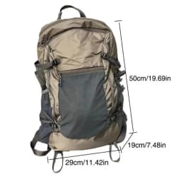 Portable Ultra-Light Travel Backpack Foldable Large Capacity Mountaineering Bag Multifunctional Hiking Backpack Outdoor Touring