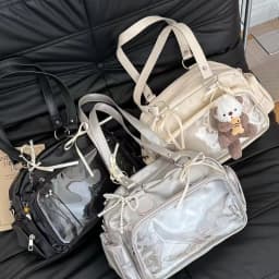 Popular Cute Bar Pain Bag Fashionable Three-Color Versatile Portable Backpack Bowling Crossbody Backpack, New Model