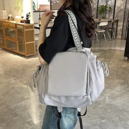 Nylon Shoulder Bag Solid Color Bag Body Fashionable Versatile Portable Mommy Bag Large Capacity Travel Tote Bag