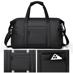 Large Capacity Travel Bag, Portable Overnight Duffel Bag Unisex Sport Fitness Bag, Perfect For Sports And Outdoor Adventures