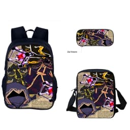 3pcs/set 3D Game Forsaken Gubby Primary and Secondary School Students Schoolbag Backpack shoulder Bag Pencil Bag School Bag