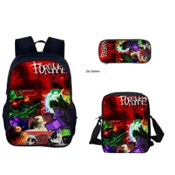 3pcs/set 3D Game Forsaken Gubby Primary and Secondary School Students Schoolbag Backpack shoulder Bag Pencil Bag School Bag