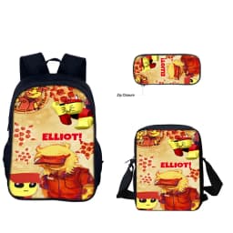 3pcs/set 3D Game Forsaken Gubby Primary and Secondary School Students Schoolbag Backpack shoulder Bag Pencil Bag School Bag