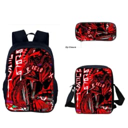 3pcs/set 3D Game Forsaken Gubby Primary and Secondary School Students Schoolbag Backpack shoulder Bag Pencil Bag School Bag