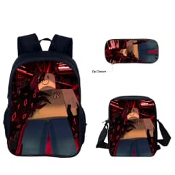 3pcs/set 3D Game Forsaken Gubby Primary and Secondary School Students Schoolbag Backpack shoulder Bag Pencil Bag School Bag
