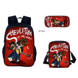 3pcs/set 3D Game Forsaken Gubby Primary and Secondary School Students Schoolbag Backpack shoulder Bag Pencil Bag School Bag