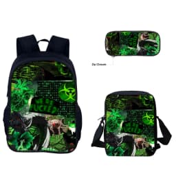 3pcs/set 3D Game Forsaken Gubby Primary and Secondary School Students Schoolbag Backpack shoulder Bag Pencil Bag School Bag