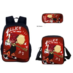 3pcs/set 3D Game Forsaken Gubby Primary and Secondary School Students Schoolbag Backpack shoulder Bag Pencil Bag School Bag