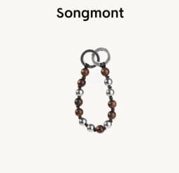 Songmont Pendant Tiger Tooth Udo Woven Charms Courage Stone Transit Cylinder Nothing Bead Piece
