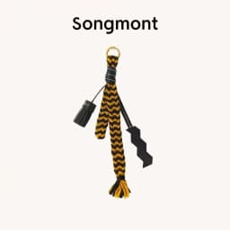 Songmont Pendant Tiger Tooth Udo Woven Charms Courage Stone Transit Cylinder Nothing Bead Piece