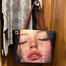 Fashion Designer Tote Bag New Large-capacity Shoulder Bag Creative Y2k Printed Versatile Casual Bag High-quality Simple Handbag