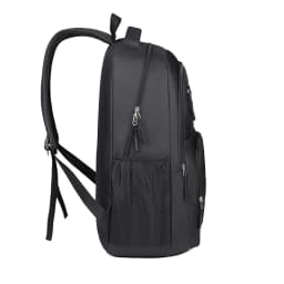 Fashion Minimalist Men’s Rucksack, Lightweight Nylon Backpack with Multiple Storage Slots for School & Weekend Trips