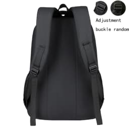 Fashion Minimalist Men’s Rucksack, Lightweight Nylon Backpack with Multiple Storage Slots for School & Weekend Trips