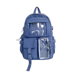 New Cute Nylon Backpack Suitable for Young Girls, Female Students, and Ladies, Multi-Pocket Student Backpack
